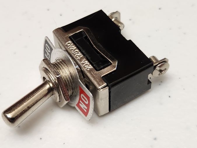 A toggle switch.